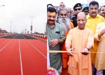 Gorakhpur को CM Yogi की 429 करोड़ की Mega Gift! शुरू हुआ पहला Six-Lane Flyover, भगवा रंग के डिवाइडर की भी चर्चा