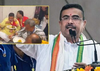मंदिर में मछली भोग खाते CM शुभेंदु अधिकारी का VIDEO वायरल, BJP ने कहा- खत्म हो शाकाहारी-मांसाहारी विवाद!